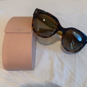 Prada Tortoise Sunglasses